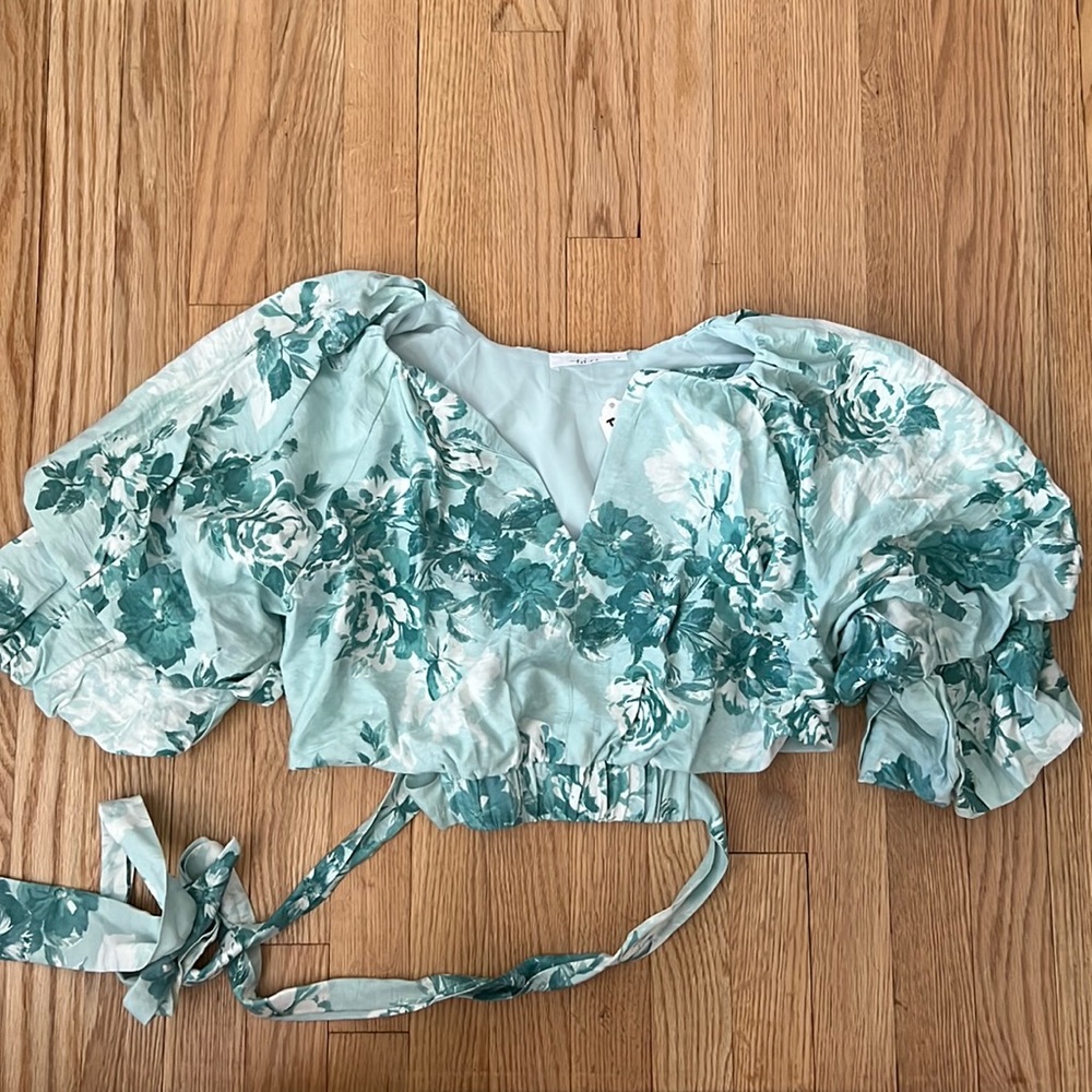 Talulah Floral Crop Top